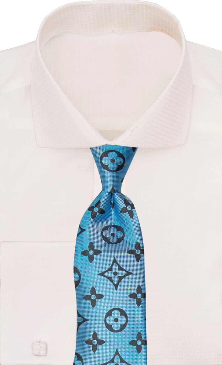 Verse 9 LV B1 | Aqua | Tie & Pocket Square