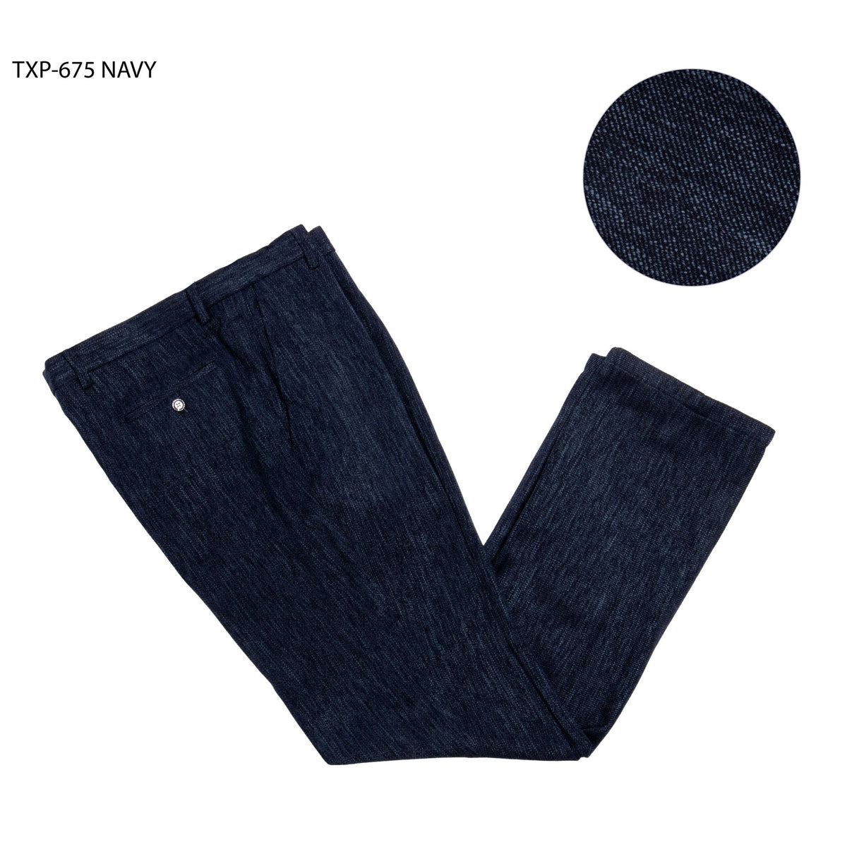 Prestige Luxury Navy Pants TXP-675