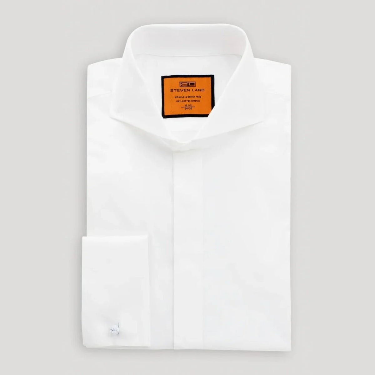 Steven Land White Cutaway Collar Dress Shirt DS447