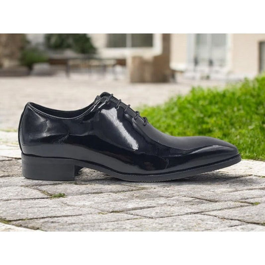 Carrucci Patent Leather Lace-Up Oxford Dress Shoe - KS503-101P