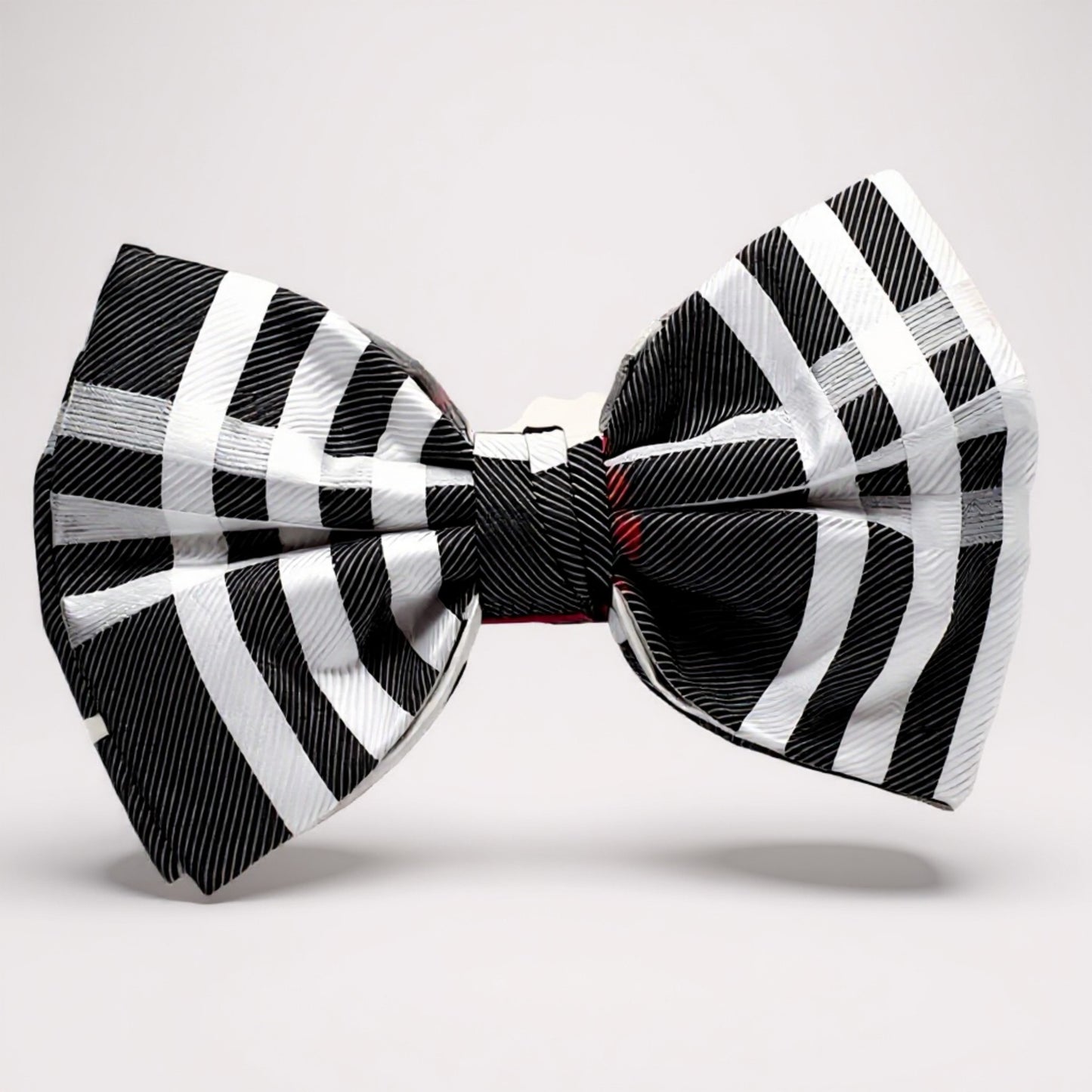 Black White Plaid Bowtie - BTP1963