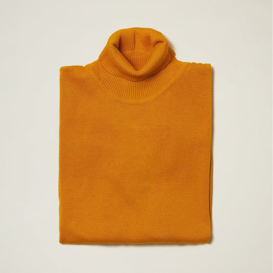 Inserch Mustard Turtleneck Sweater - SYM