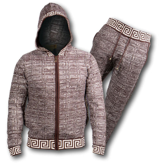Prestige Cream Brown Casual Jogger - SYM