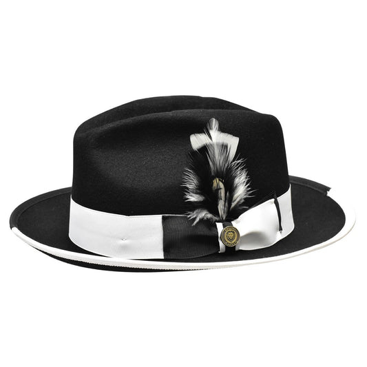 Bruno Capelo WI-700 Black The Winston Fedora