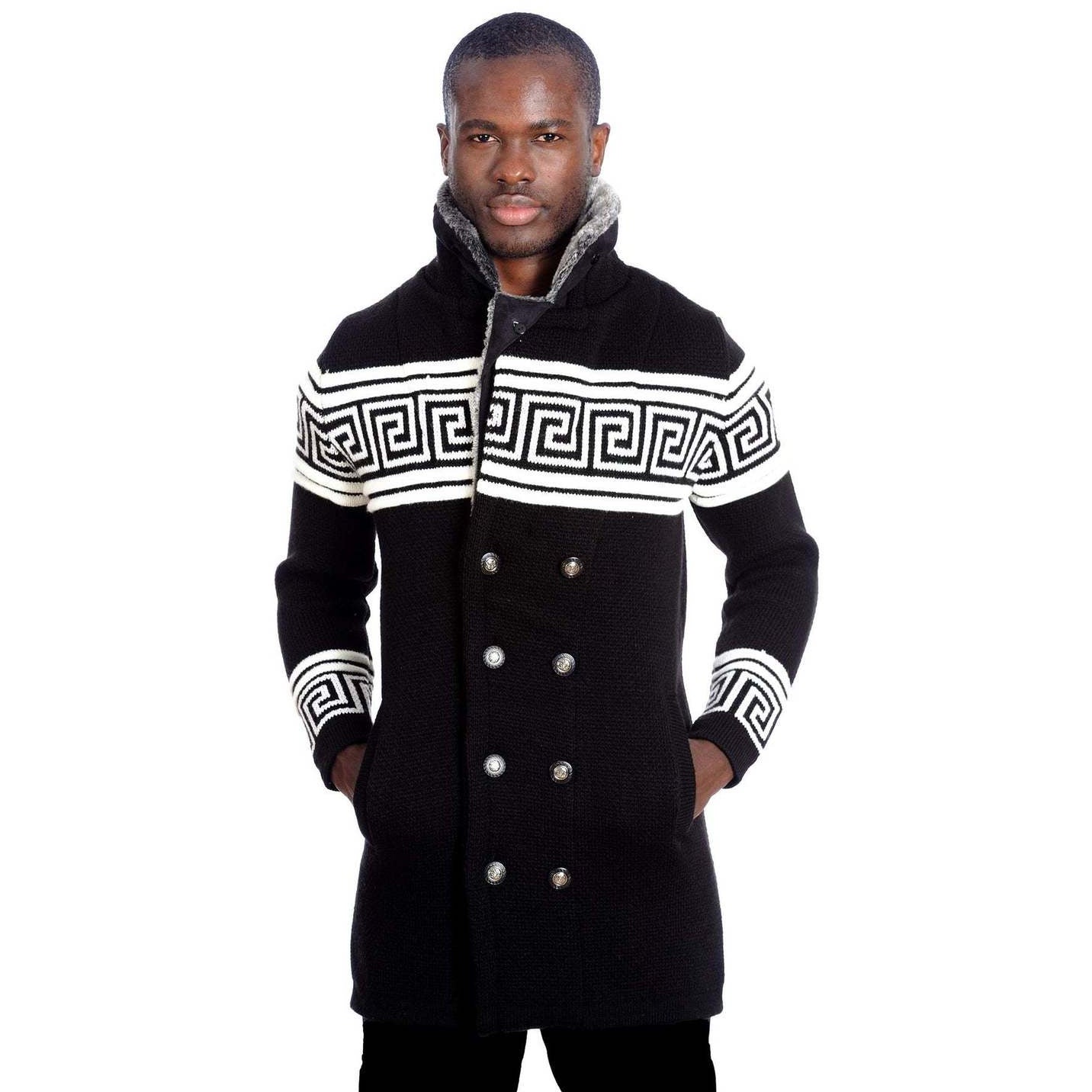 LCR Black DB Sweater Jacket