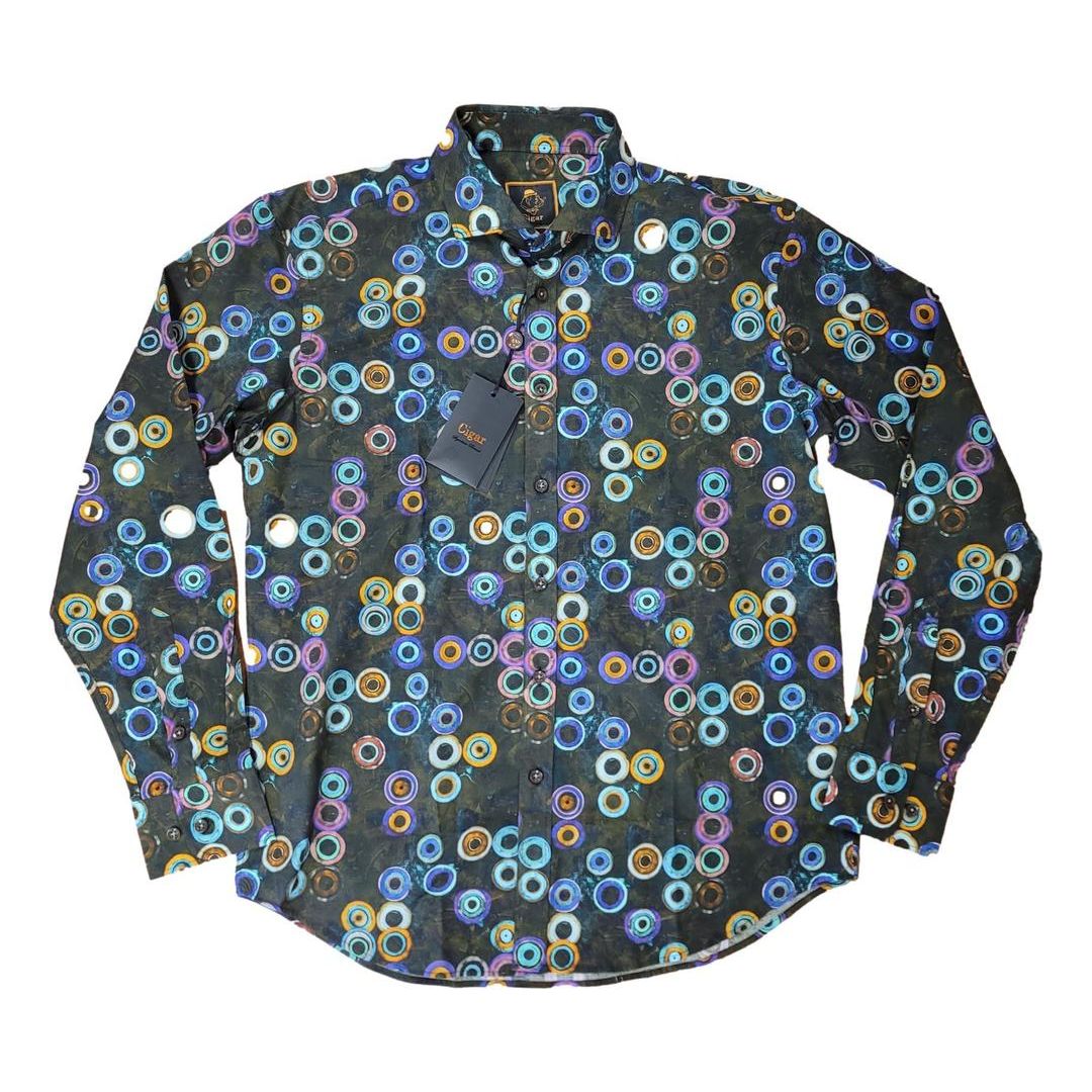 Cigar Brown Casual Shirt S-1455