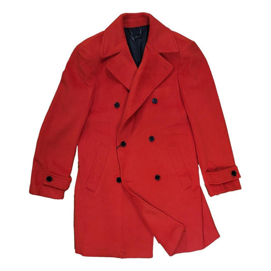 Cigar Couture Red Pea Coat -TC-1269