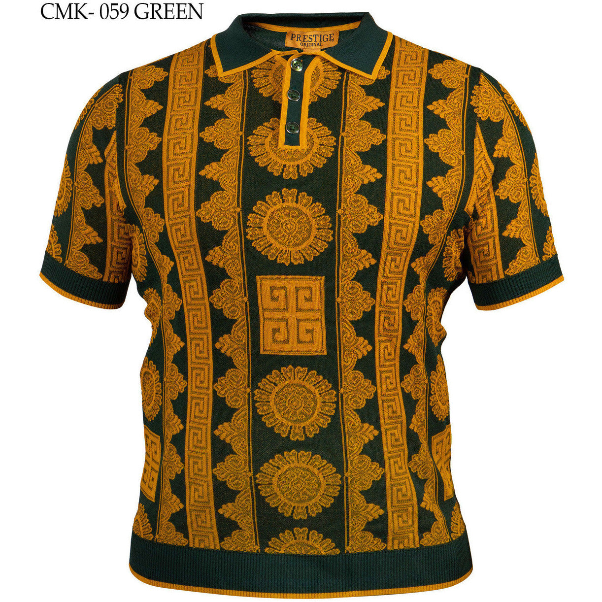 Prestige Green Gold Polo Shirt -
