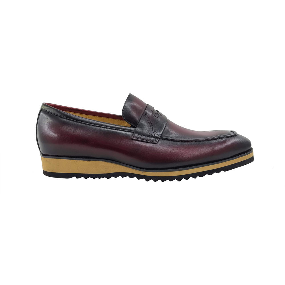 Carrucci Burgundy Signature Casual Loafer