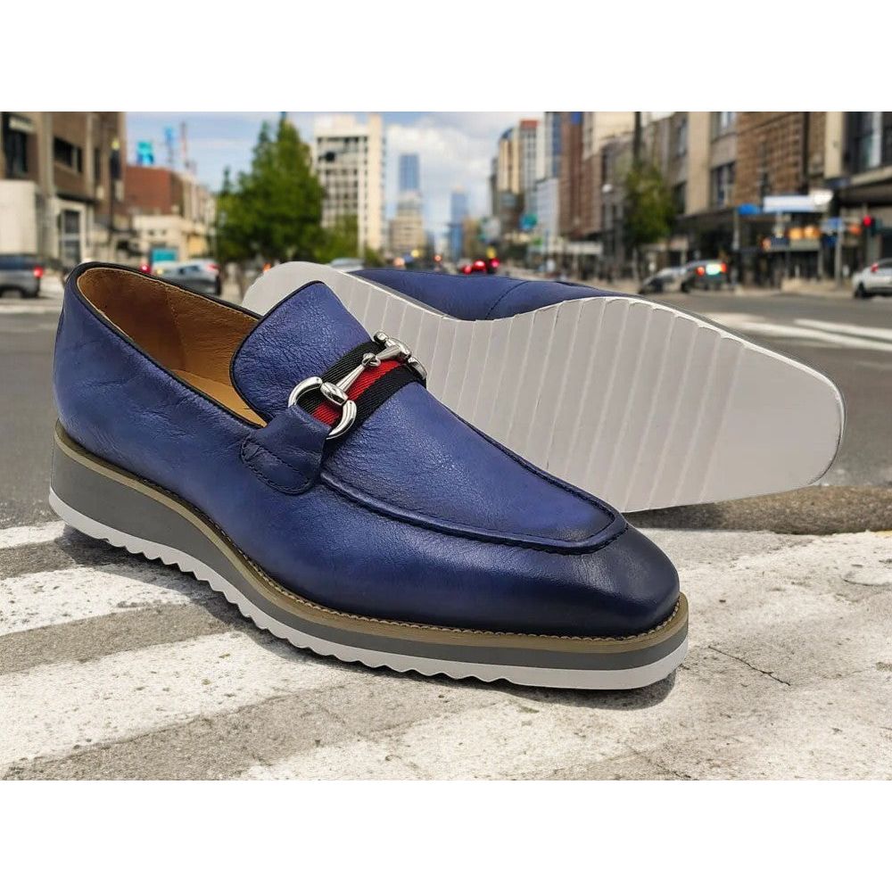 Carrucci Ocean Blue Casual Loafer