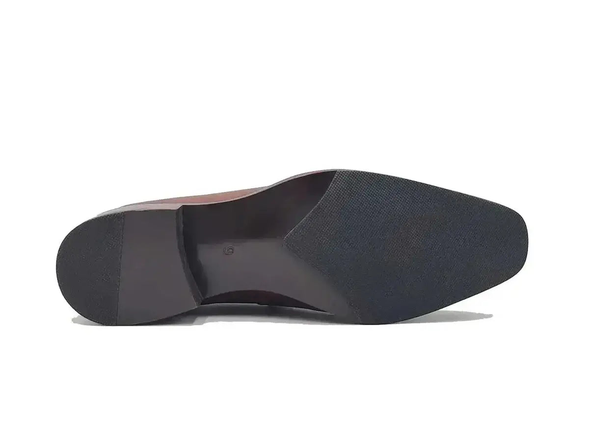 Carrucci Cognac Cap Toe Oxford Dress Shoe  - KL903-06