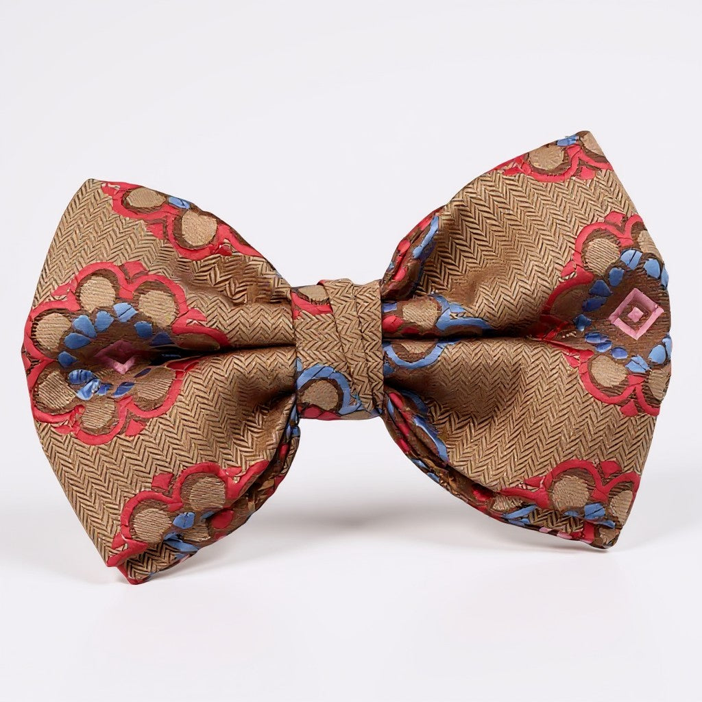 Camel Brown Red Blue Bowtie BTP2156