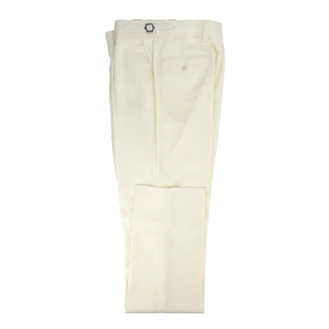 Tiglio Marbella Off White Semi-Wide Leg Dress Pants