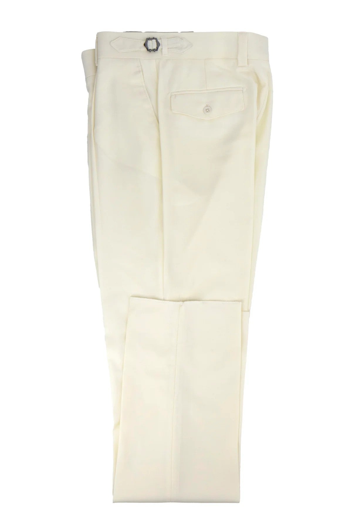 Tiglio Marbella Off White Semi-Wide Leg Dress Pants