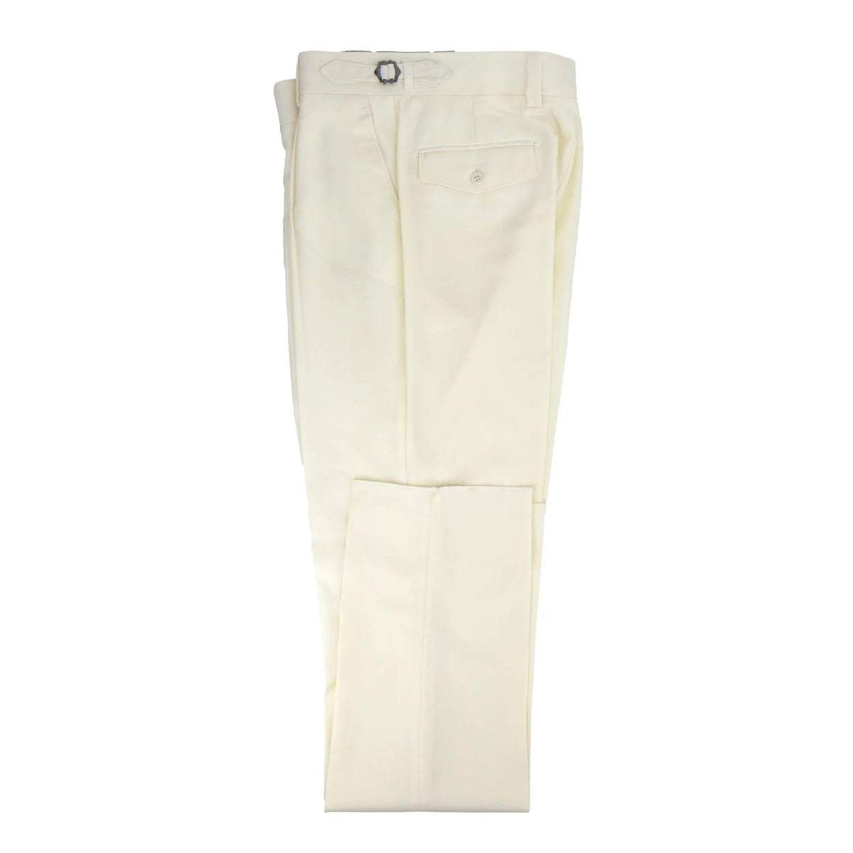 Tiglio Marbella Off White Semi-Wide Leg Dress Pants