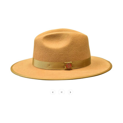Bruno Capelo Monarch Red Bottom Hat MO-202-ACORN