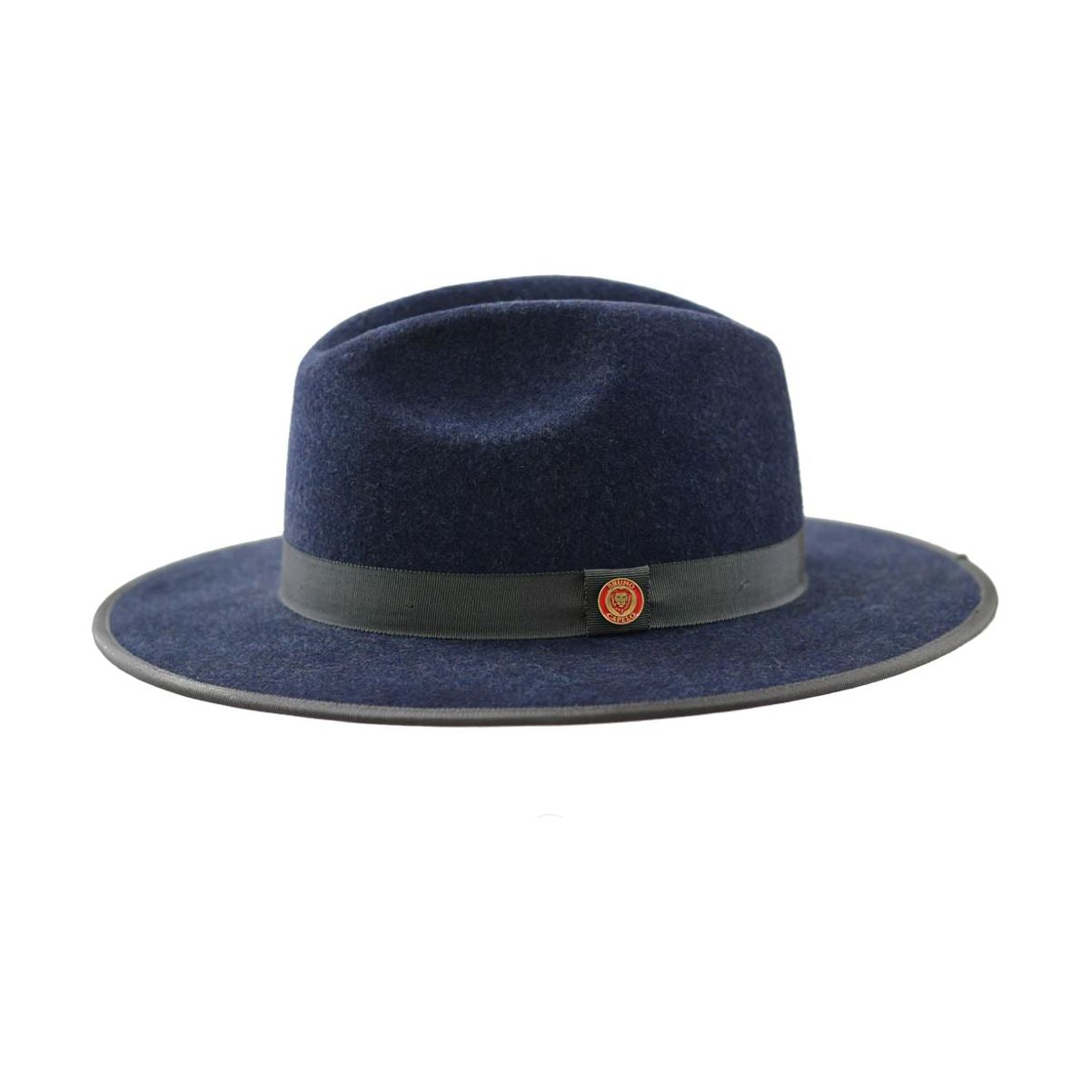 Bruno Capelo Denim Blue Monarch Red Bottom Hat