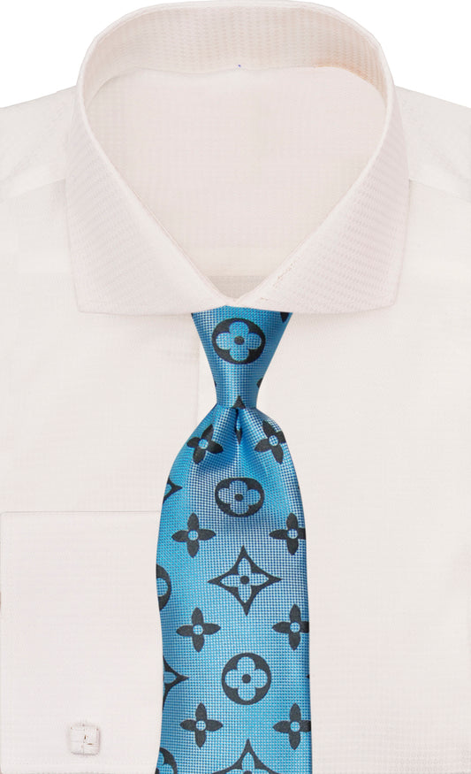 Verse 9 LV B1 | Aqua | Tie & Pocket Square