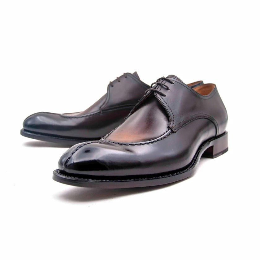 UGo Vasare | Jayden Cognac | Split Toe Leather | Oxford Dress Shoes