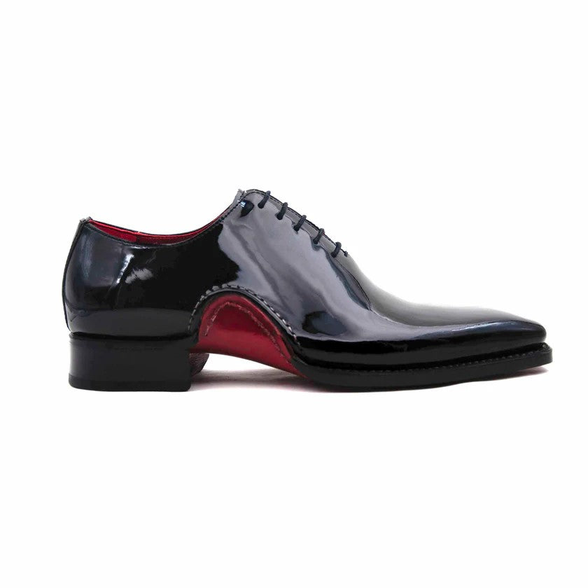 UGo Vasare | Cooper Black | Patent Leather | Oxford Dress Shoes
