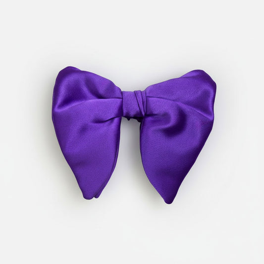 I-Uomo Butterfly Satin Bowtie BTPB45-PURPLE