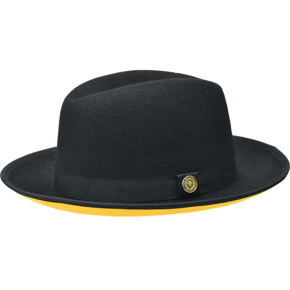 Bruno Capelo Black Gold Bottom Princeton Hat
