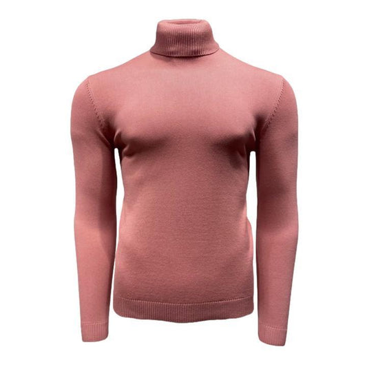 Lavane'  Dusty Rose Turtlenecks Sweater - SYM