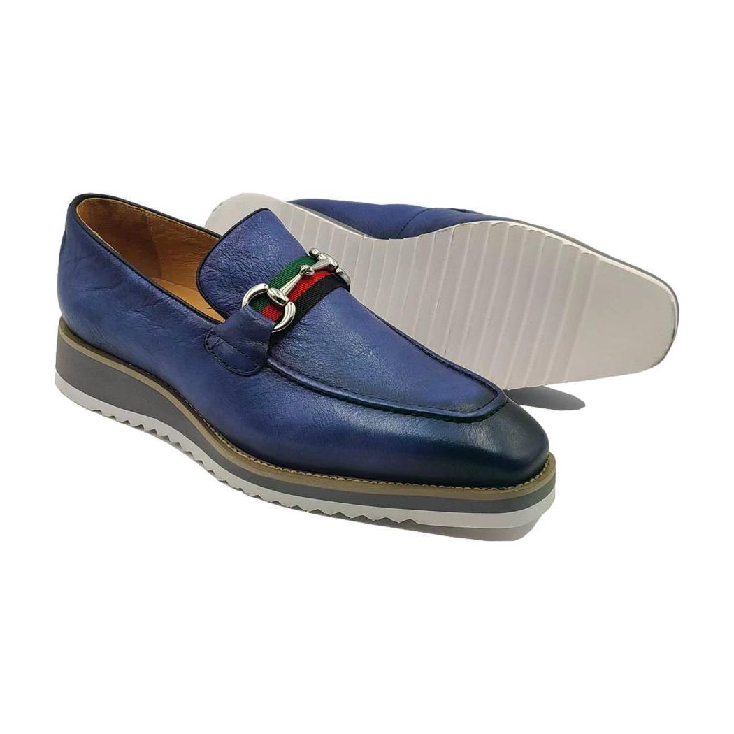 Carrucci Ocean Blue Casual Loafer