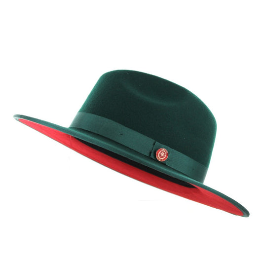 Bruno Capelo Monarch Hat MO-201-GREEN